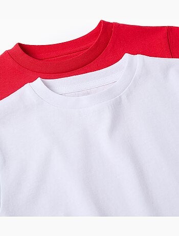 Pack 2 camisetas de algodón