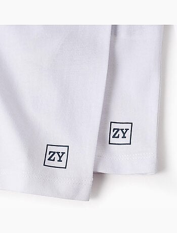 Pack 2 camisetas de manga larga lisas