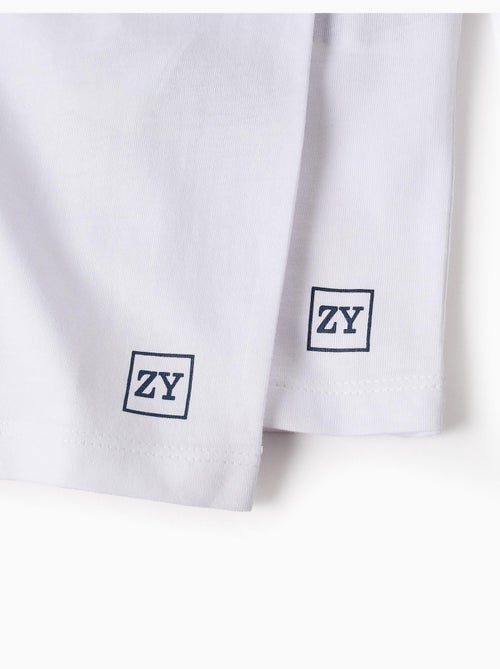 Pack 2 camisetas de manga larga lisas - Kiabi Pack 2 camisetas de manga larga lisas - Kiabi