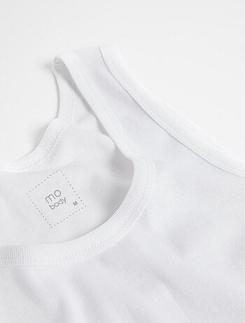 Pack 2 camisetas interiores sin mangas, MO Fashion