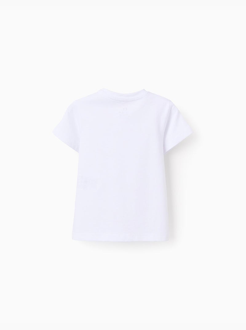 Pack 2 camisetas lisas en algodón Blanco - Kiabi