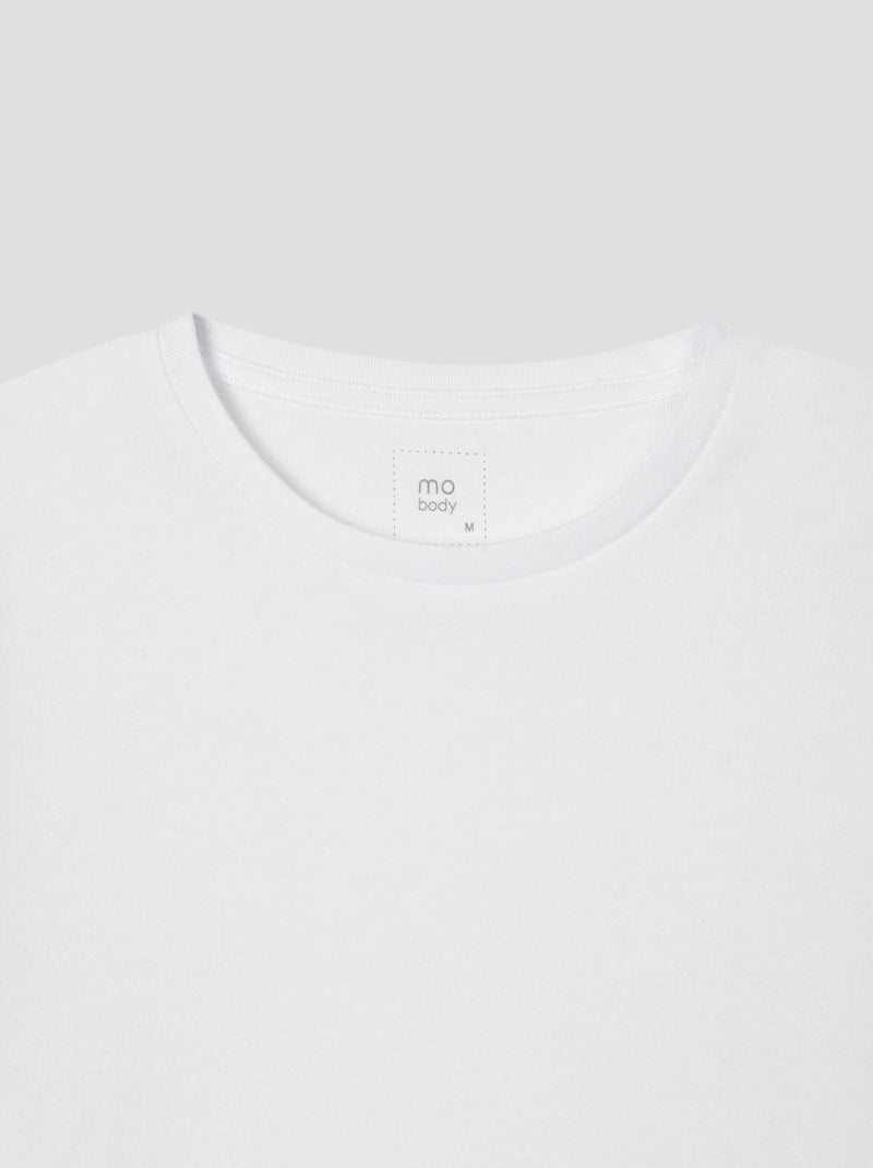 Pack 2 camisetas, MO Fashion Blanco - Kiabi