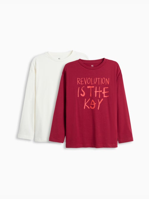 Pack 2 camisetas, mo fashion - Kiabi