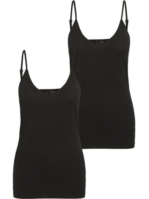 Pack 2 Camisetas sin Mangas Vero Moda para Mujer - Kiabi