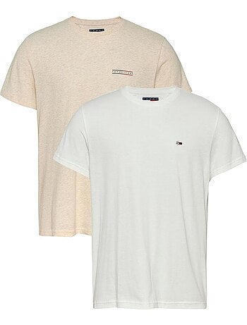 Pack 2 camisetas tommy hilfiger para hombre