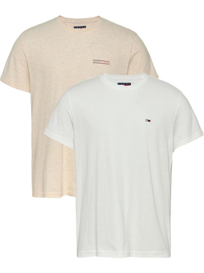 Pack 2 camisetas tommy hilfiger para hombre Blanco - Kiabi