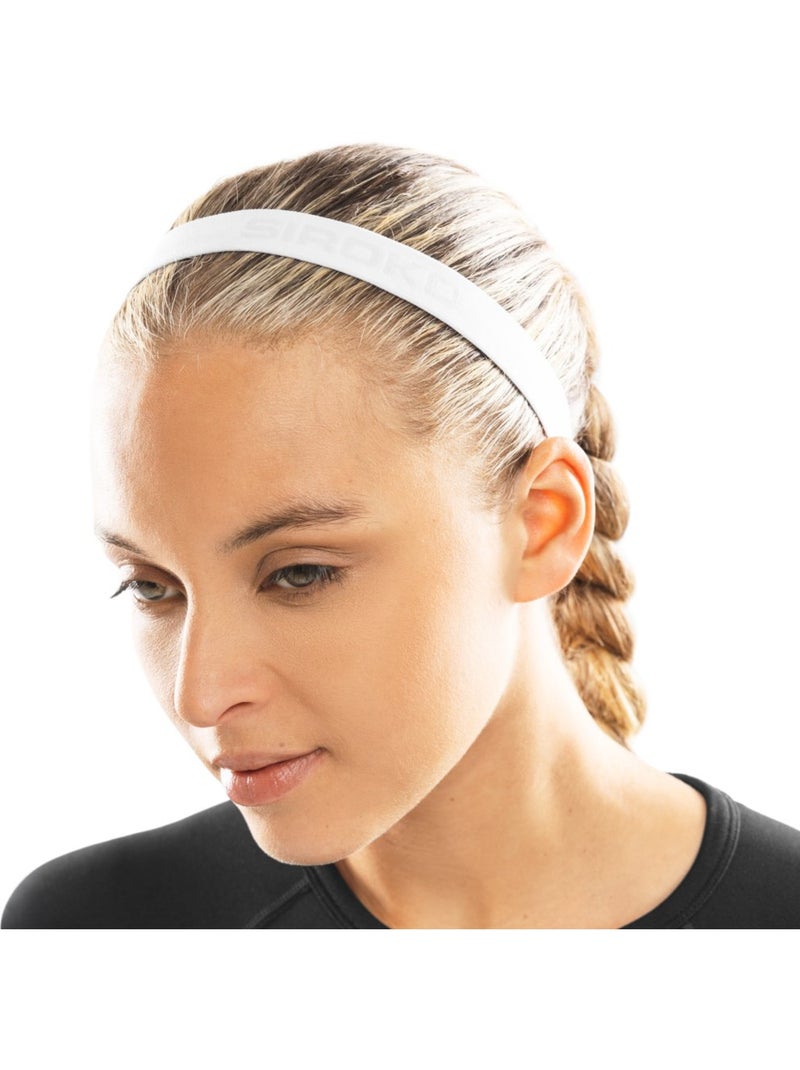 Pack 2 cintas de pelo antideslizantes fitness hombre y mujer tied b&w Negro - Kiabi