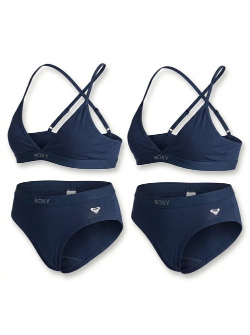 Pack 2 Conjuntos Niña Top Deportivo Braga Algodón Licencia Oficial ROXY - Kiabi