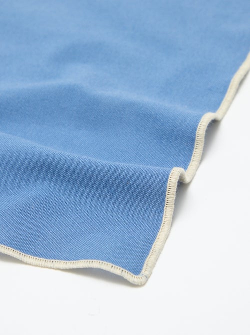Pack 2 en 1 de 2 manteles individuales lisos / Servilletas  (32 x 40 cm) - Kiabi Home - Kiabi