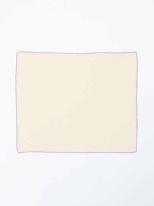 Pack 2 en 1 de 2 manteles individuales lisos / Servilletas  (32 x 40 cm) - Kiabi Home - Kiabi