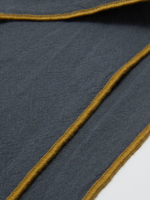 Pack 2 en 1 de 2 manteles individuales lisos / Servilletas  (32 x 40 cm) - Kiabi Home - Kiabi