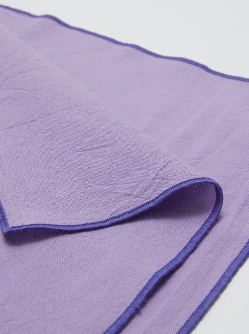 Pack 2 en 1 de 2 manteles individuales lisos / Servilletas  (32 x 40 cm) - Kiabi Home - Kiabi