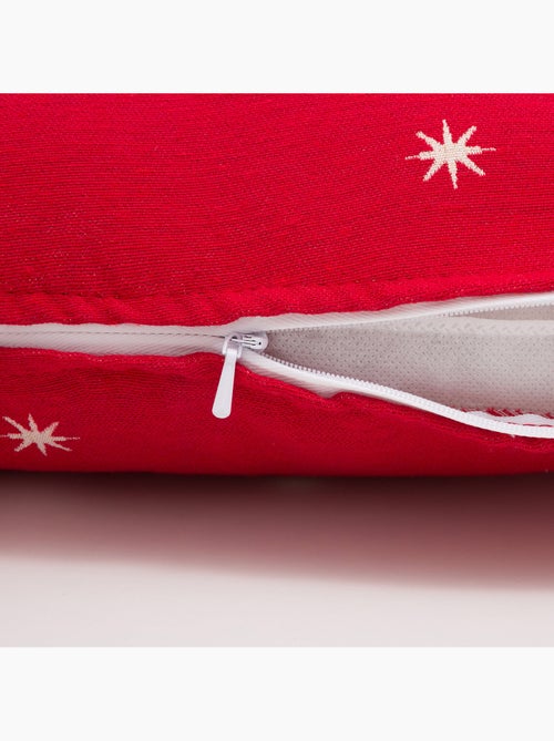 Pack 2 funda de cojín navidad estrellas tejido, hilo dorado, algodón - gamusi - Kiabi Pack 2 funda de cojín navidad estrellas tejido, hilo dorado, algodón - gamusi - Kiabi