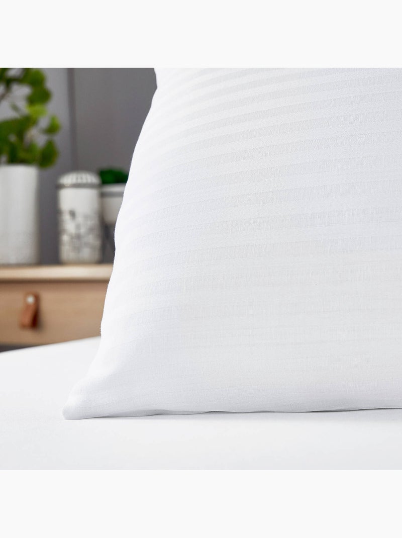 Pack 2 Fundas de almohada -100% algodón - Transpirable Blanco - Kiabi