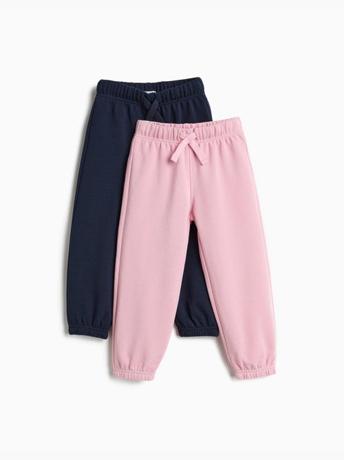 Pack 2 pantalones jogger de felpa, MO Fashion - Kiabi