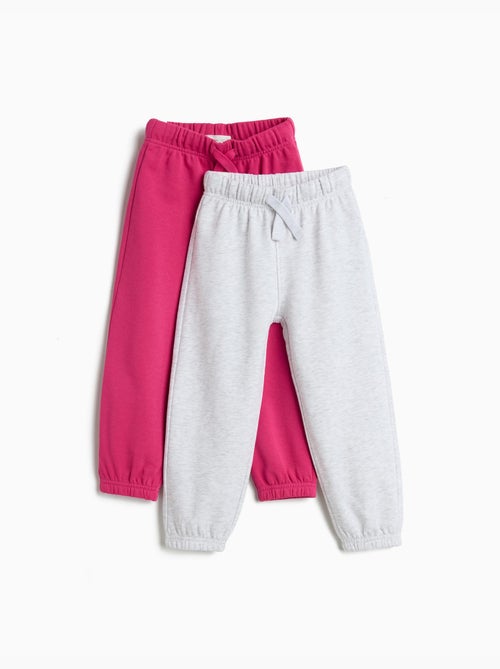 Pack 2 pantalones jogger de felpa, MO Fashion - Kiabi Pack 2 pantalones jogger de felpa, MO Fashion - Kiabi