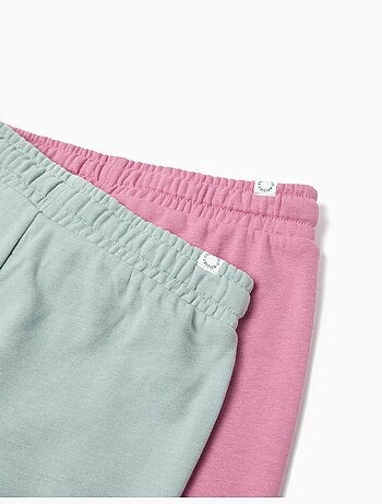 Pack 2 pantalones jogger de felpa, MO Fashion