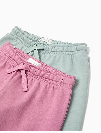 Pack 2 pantalones jogger de felpa, MO Fashion