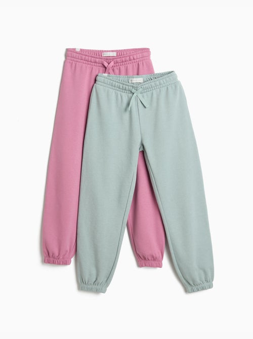 Pack 2 pantalones jogger de felpa, MO Fashion - Kiabi