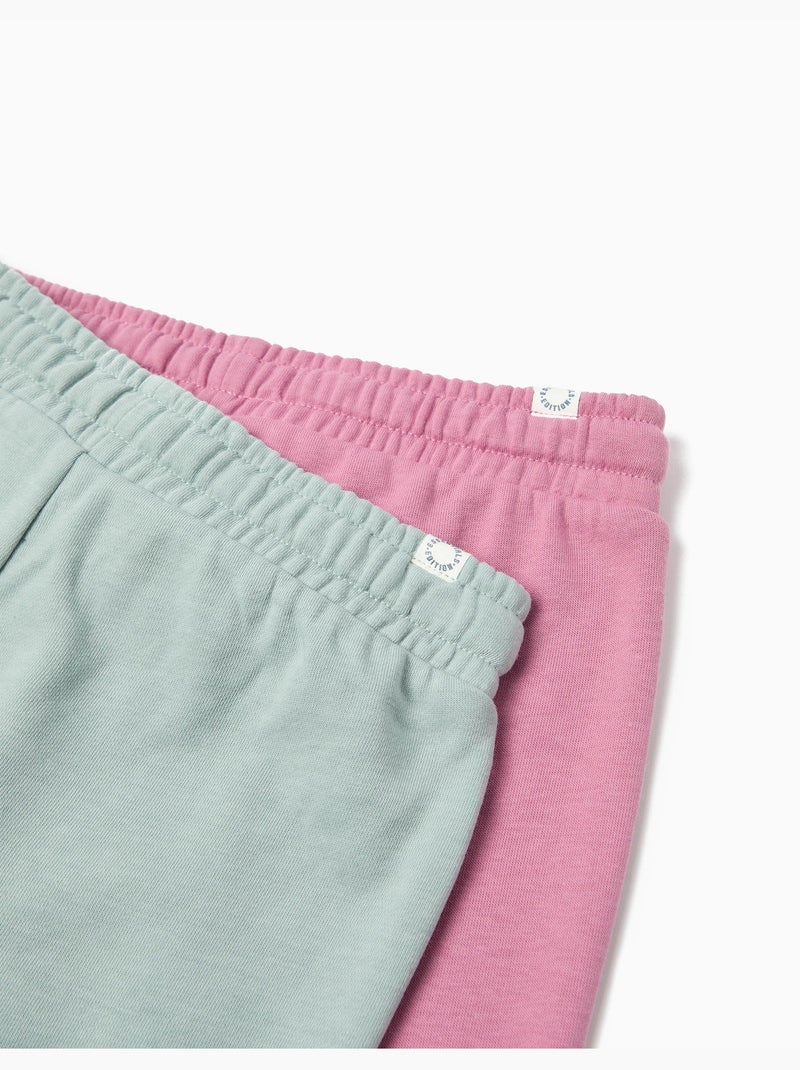 Pack 2 pantalones jogger de felpa, MO Fashion Gris - Kiabi