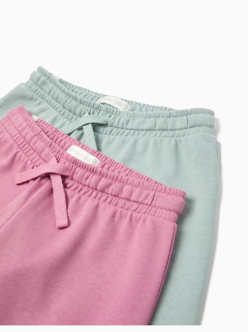 Pack 2 pantalones jogger de felpa, MO Fashion Gris - Kiabi