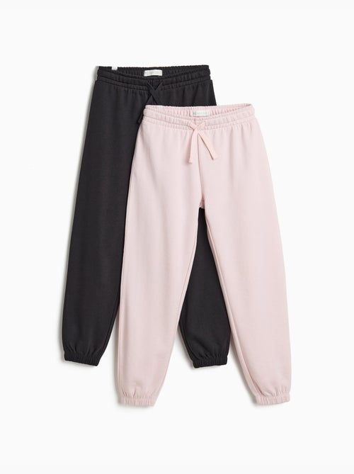 Pack 2 pantalones jogger de felpa, MO Fashion - Kiabi