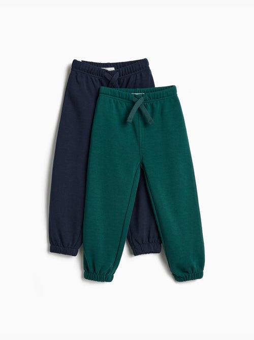 Pack 2 pantalones jogger de felpa, MO Fashion - Kiabi Pack 2 pantalones jogger de felpa, MO Fashion - Kiabi