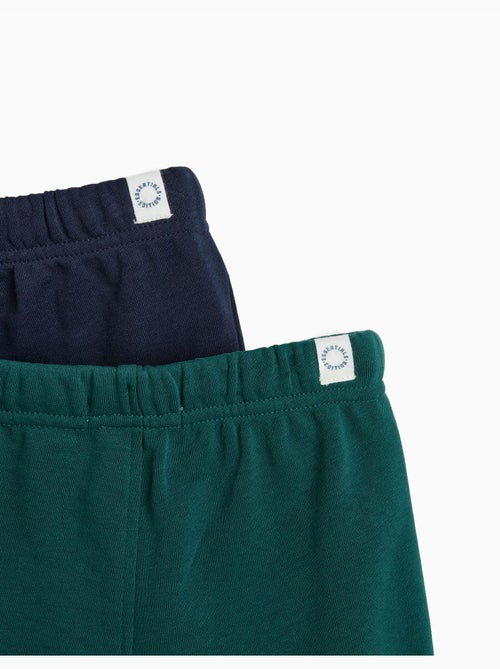 Pack 2 pantalones jogger de felpa, MO Fashion - Kiabi Pack 2 pantalones jogger de felpa, MO Fashion - Kiabi