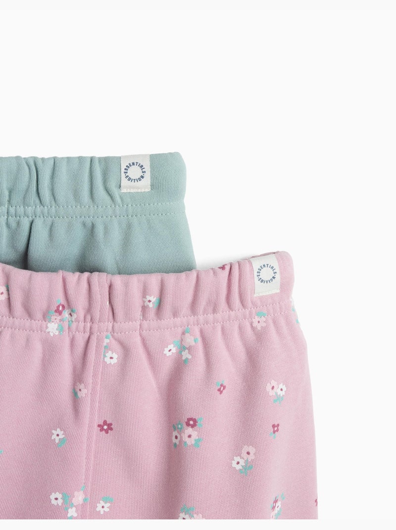 Pack 2 pantalones jogger, MO Fashion Rosa - Kiabi