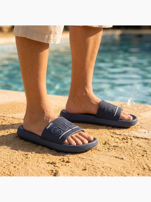 Pack 2 Pares Chanclas Adulto EVA Microperforada OZABI - Kiabi Pack 2 Pares Chanclas Adulto EVA Microperforada OZABI - Kiabi