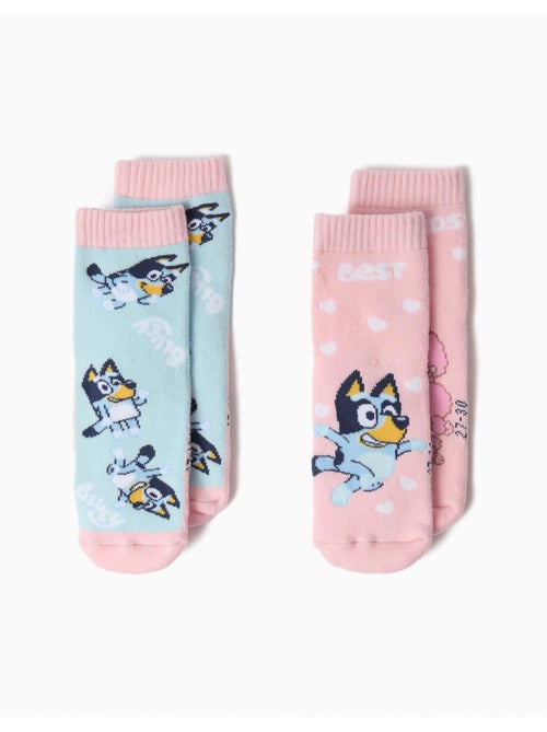 Pack 2 pares de calcetines 'bluey', mo fashion - Kiabi Pack 2 pares de calcetines 'bluey', mo fashion - Kiabi
