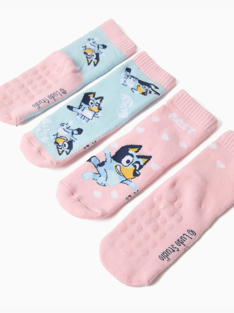 Pack 2 pares de calcetines 'bluey', mo fashion Multicolor - Kiabi