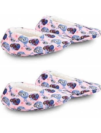 Pack 2 pares pantuflas niña Disney forradas antideslizantes OZABI