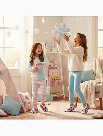 Pack 2 pares pantuflas niña Disney forradas antideslizantes OZABI