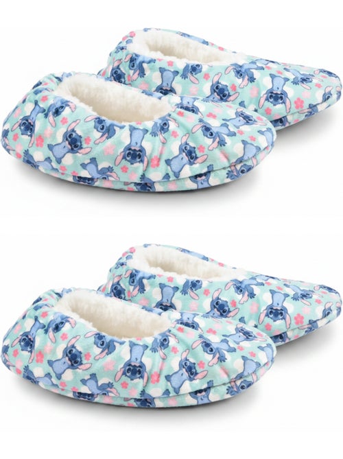 Pack 2 pares pantuflas niña Disney forradas antideslizantes OZABI - Kiabi Pack 2 pares pantuflas niña Disney forradas antideslizantes OZABI - Kiabi