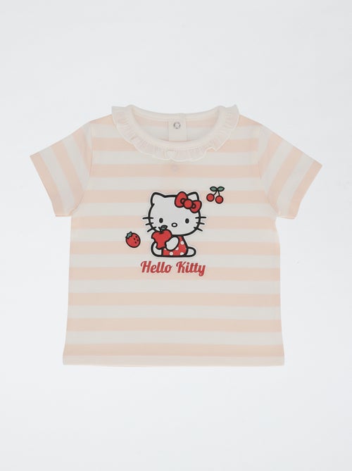 Pack 2 piezas mono corto + Camiseta hiper 'Hello Kitty' - Kiabi