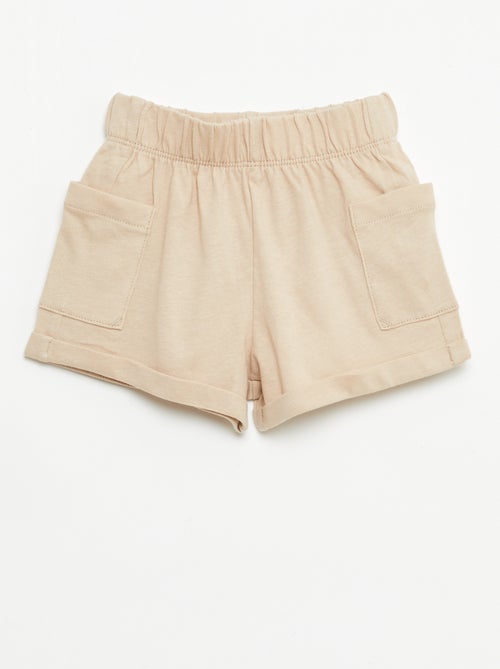 Pack 2 piezas pantalón corto + camiseta - Kiabi