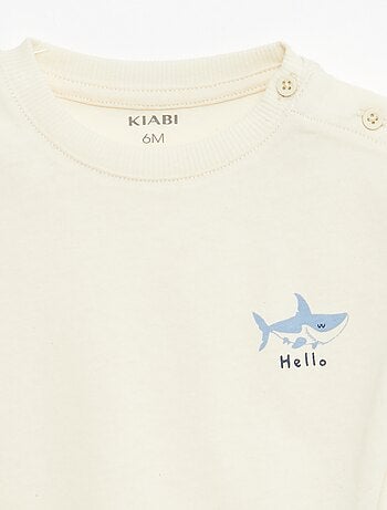 Pack 2 piezas pantalón corto + camiseta