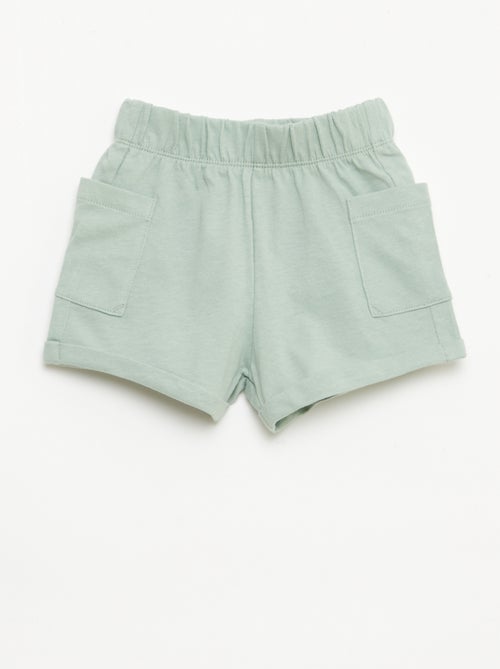 Pack 2 piezas pantalón corto + camiseta - Kiabi