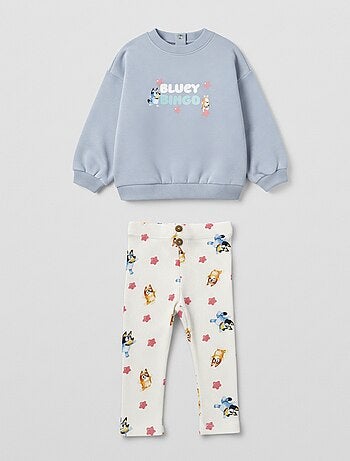 Pack 2 piezas Sudadera + legging 'Bluey'