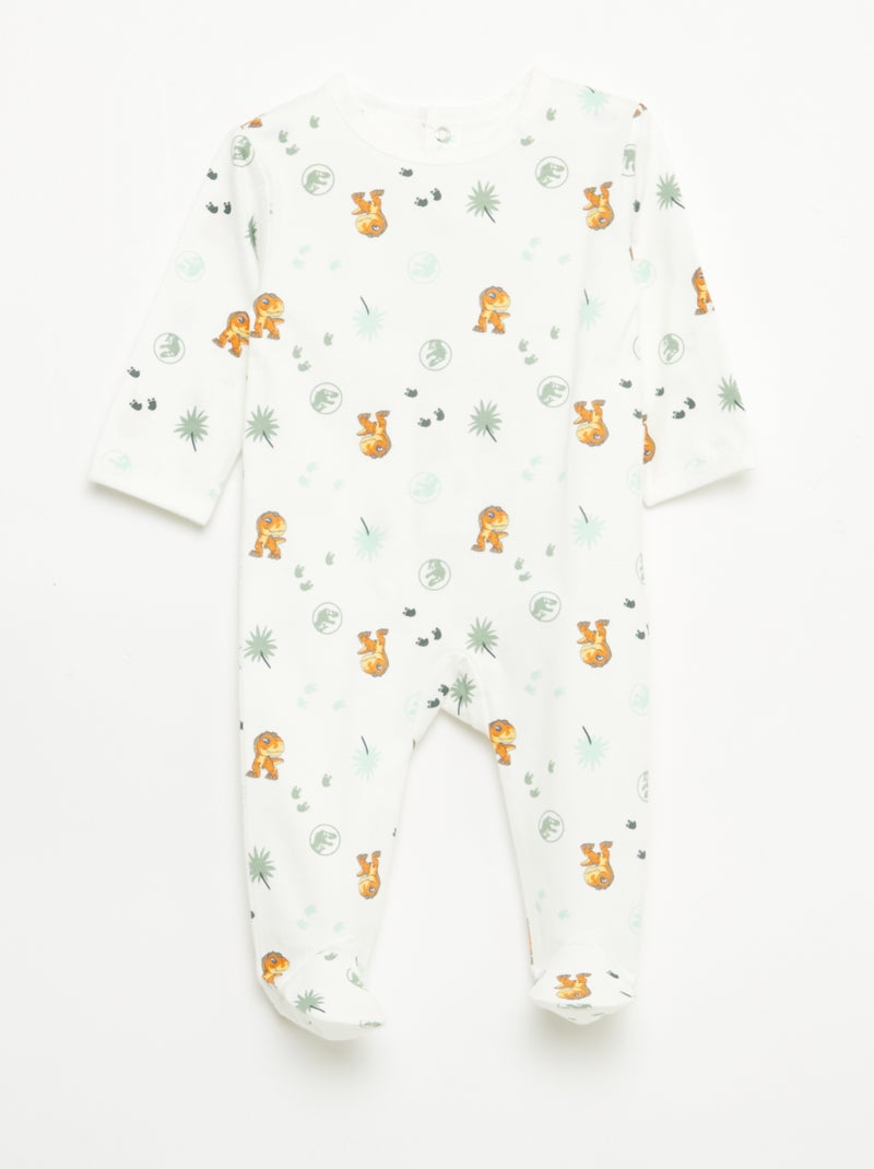 Pack 2 pijamas 'Jurassic World' Verde - Kiabi