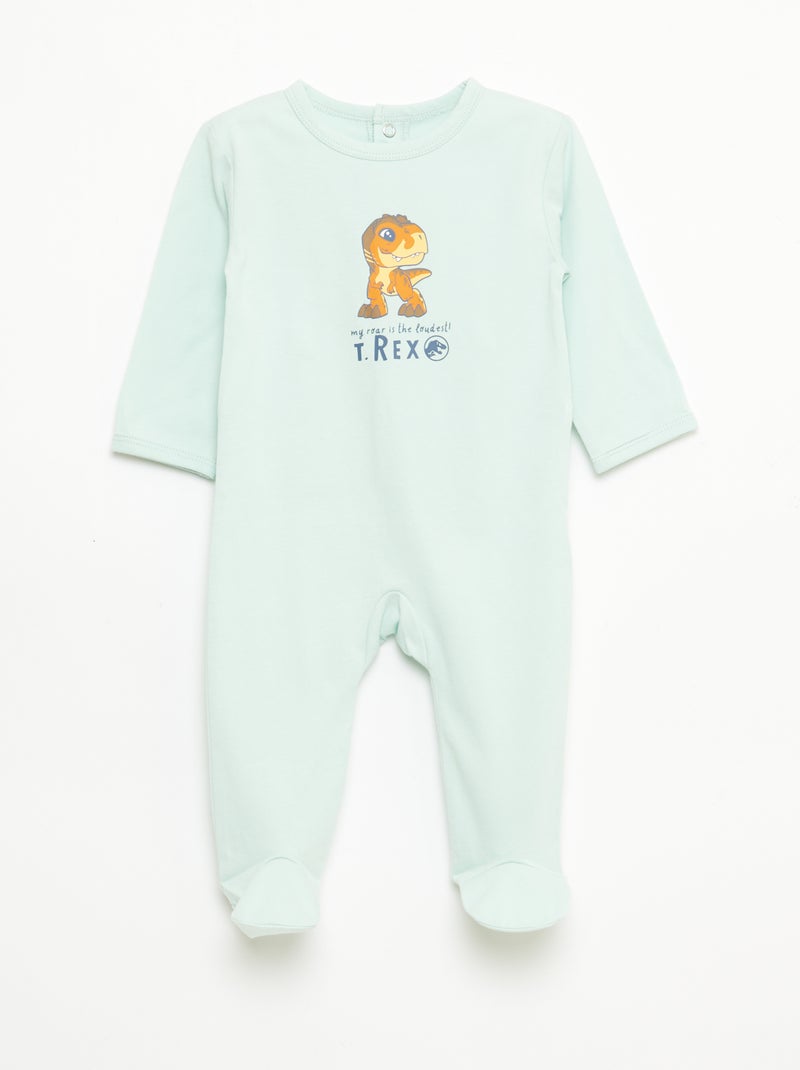 Pack 2 pijamas 'Jurassic World' Verde - Kiabi