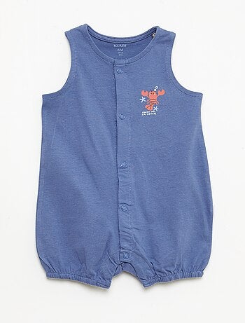 Pack 2 pijamas ligeros con abertura a presión