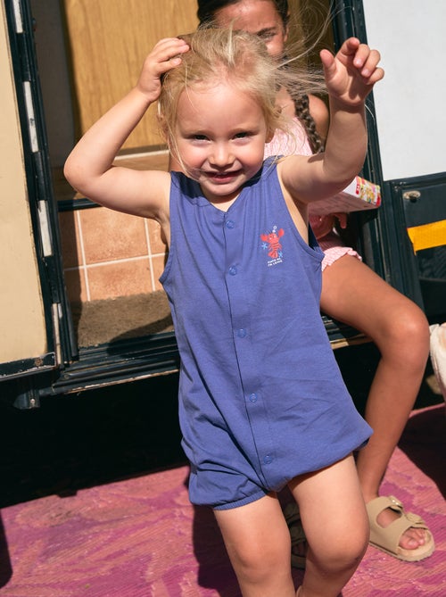 Pack 2 pijamas ligeros con abertura a presión - Kiabi