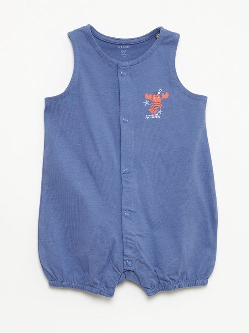 Pack 2 pijamas ligeros con abertura a presión - Kiabi