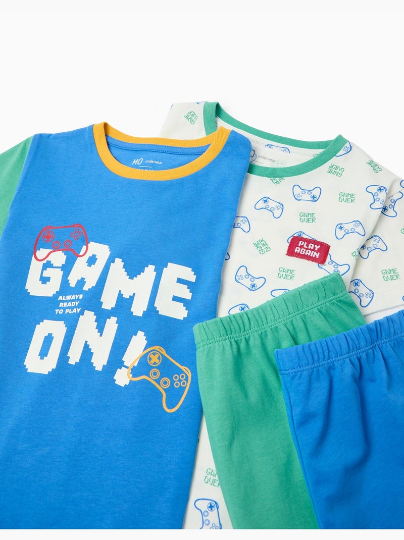 Pack 2 pijamas, MO Fashion Azul - Kiabi