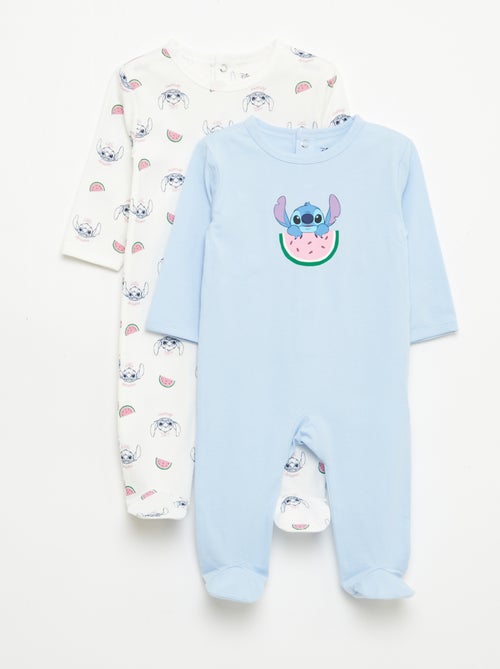 Pack 2 pijamas 'Stitch' - Kiabi