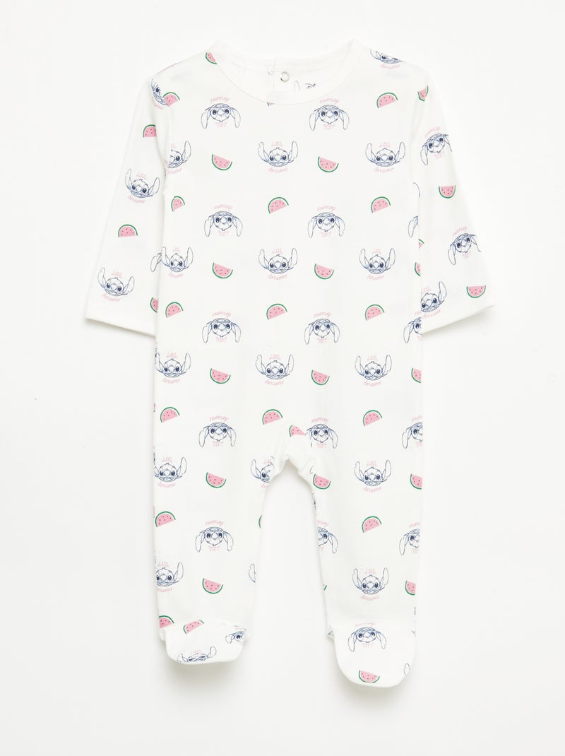 Pack 2 pijamas 'Stitch' Azul - Kiabi