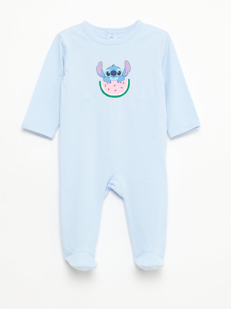 Pack 2 pijamas 'Stitch' Azul - Kiabi