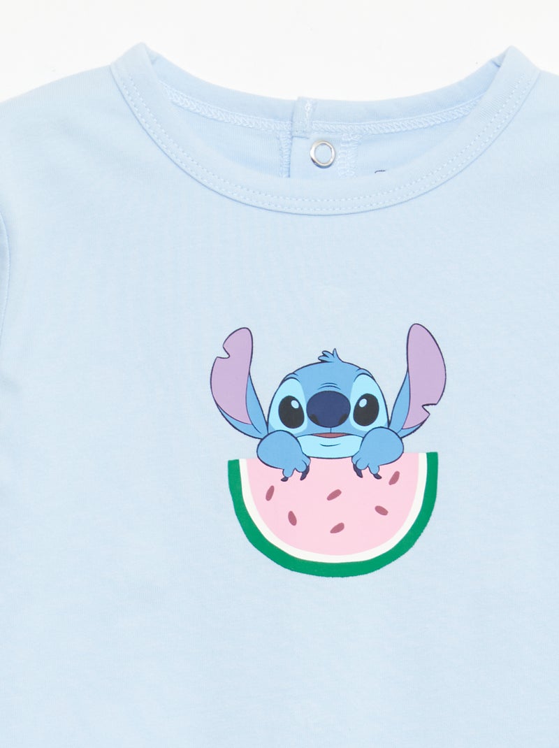 Pack 2 pijamas 'Stitch' Azul - Kiabi